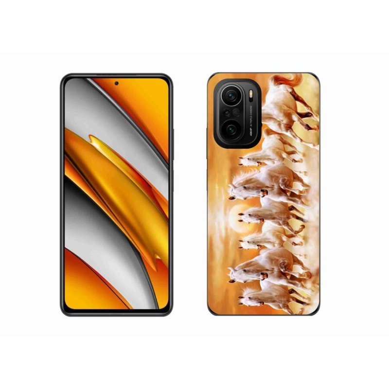 Gélový obal mmCase na mobil Xiaomi Poco F3 - kone 2