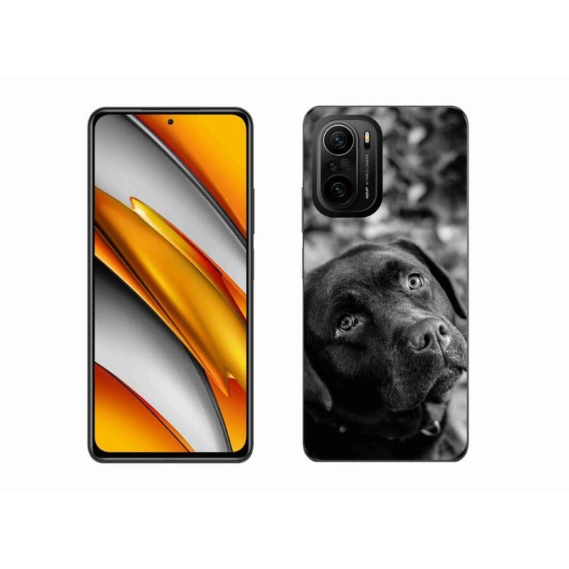 Gélový obal mmCase na mobil Xiaomi Poco F3 - labrador