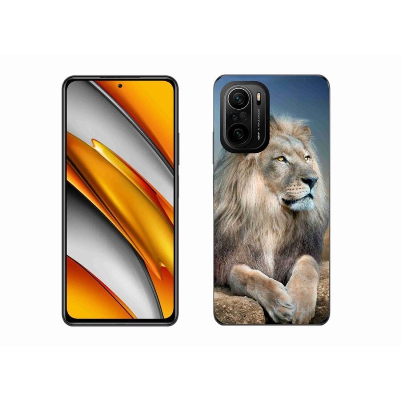 Gélový obal mmCase na mobil Xiaomi Poco F3 - lev 1