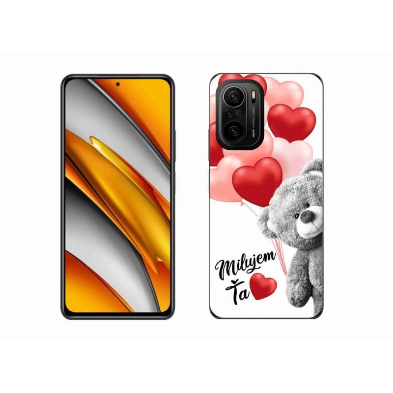 Gélový obal mmCase na mobil Xiaomi Poco F3 - milujem Ťa sk