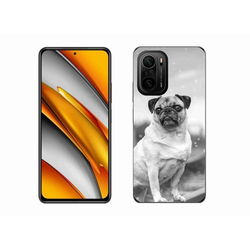 Gélový obal mmCase na mobil Xiaomi Poco F3 - mops