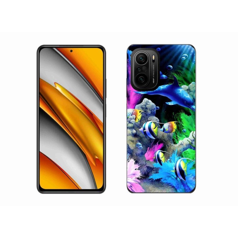 Gélový obal mmCase na mobil Xiaomi Poco F3 - morský svet