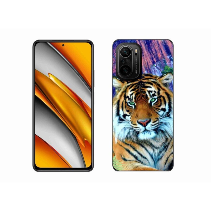 Gélový obal mmCase na mobil Xiaomi Poco F3 - tiger