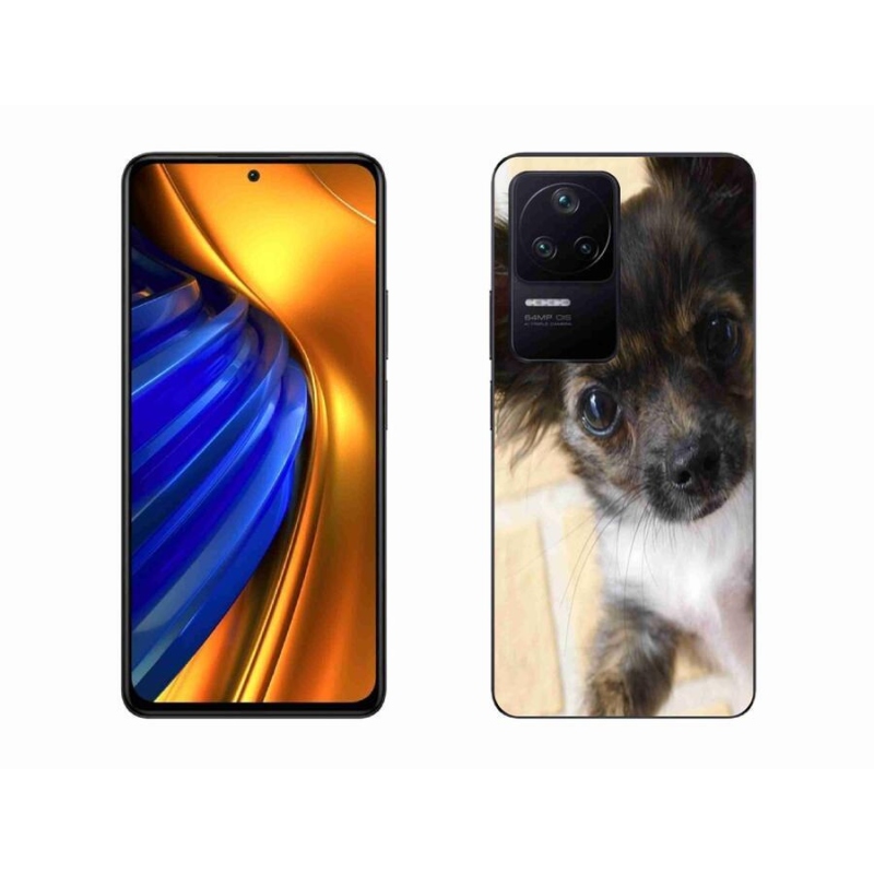 Gélový obal mmCase na mobil Xiaomi Poco F4 - čivava 2