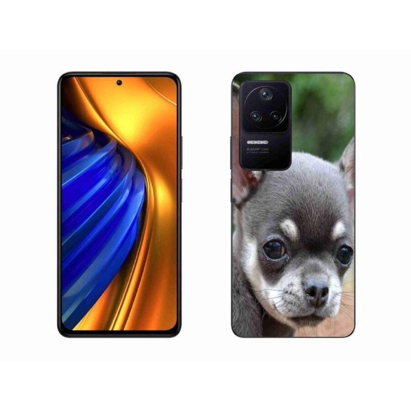 Gélový obal mmCase na mobil Xiaomi Poco F4 - čivava