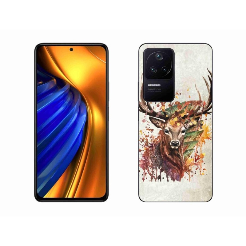 Gélový obal mmCase na mobil Xiaomi Poco F4 - jeleň 1