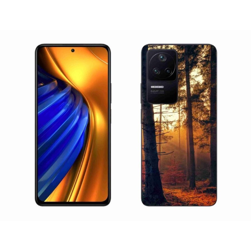 Gélový obal mmCase na mobil Xiaomi Poco F4 - les