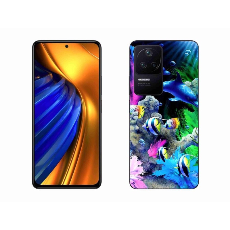 Gélový obal mmCase na mobil Xiaomi Poco F4 - morský svet