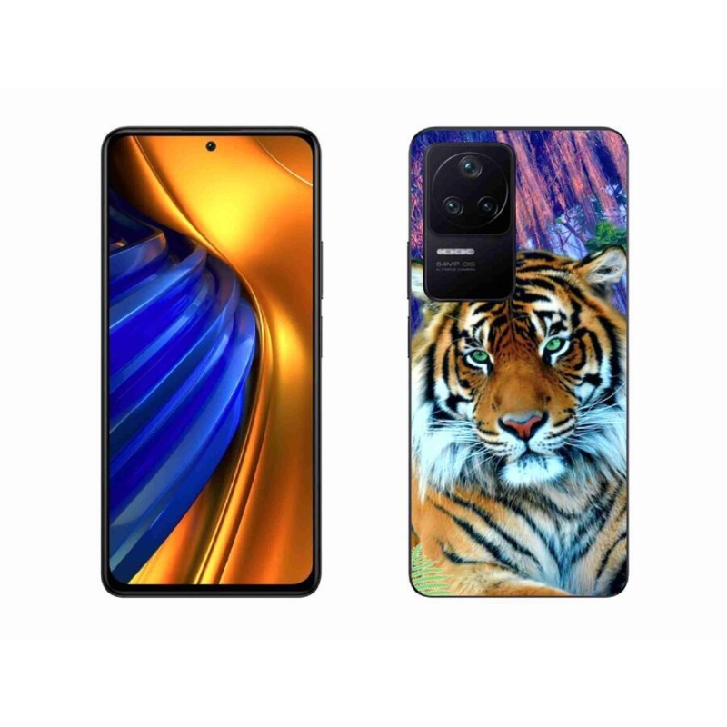 Gélový obal mmCase na mobil Xiaomi Poco F4 - tiger