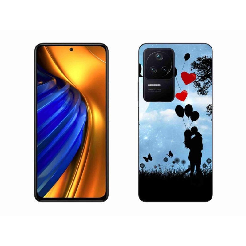 Gélový obal mmCase na mobil Xiaomi Poco F4 - zamilovaný pár