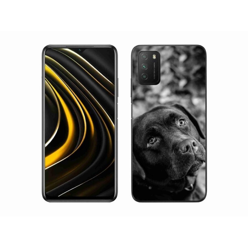 Gélový obal mmCase na mobil Xiaomi Poco M3 - labrador