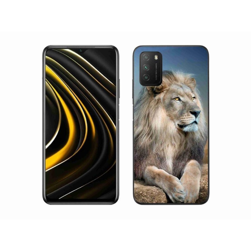 Gélový obal mmCase na mobil Xiaomi Poco M3 - lev 1