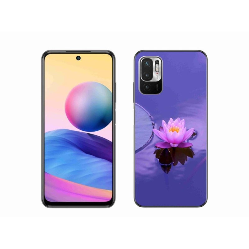 Gélový obal mmCase na mobil Xiaomi Poco M3 Pro / 5G - kvet na hladine