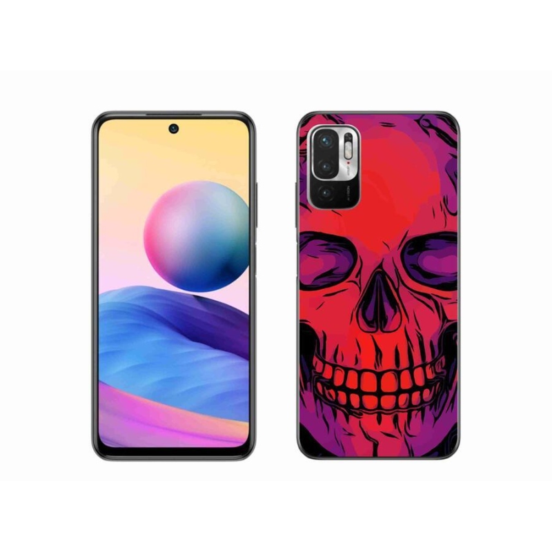 Gélový obal mmCase na mobil Xiaomi Poco M3 Pro / 5G - lebka