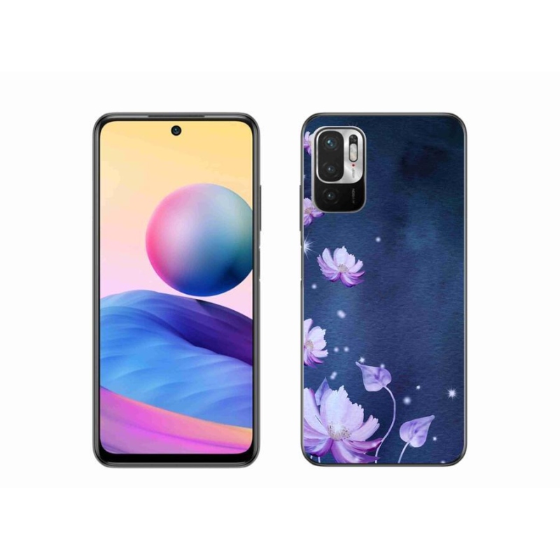 Gélový obal mmCase na mobil Xiaomi Poco M3 Pro / 5G - padajúce kvety