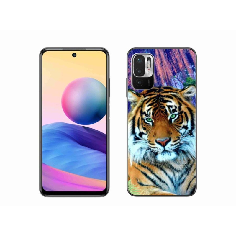 Gélový obal mmCase na mobil Xiaomi Poco M3 Pro / 5G - tiger