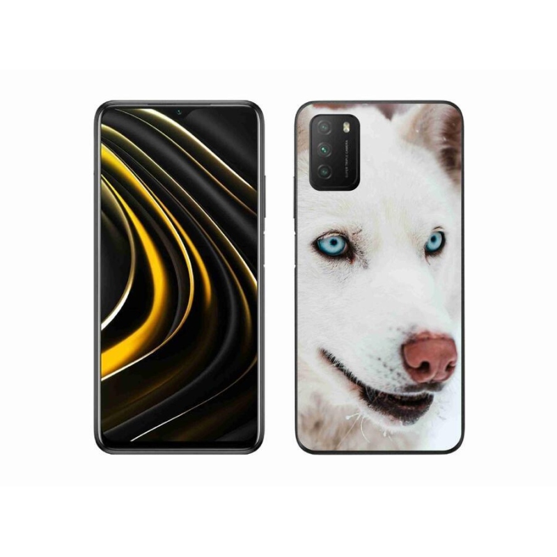 Gélový obal mmCase na mobil Xiaomi Poco M3 - psie pohľad