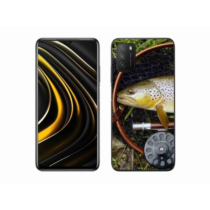 Gélový obal mmCase na mobil Xiaomi Poco M3 - pstruh 2