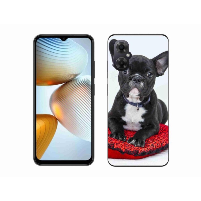 Gélový obal mmCase na mobil Xiaomi Poco M4 5G - buldog