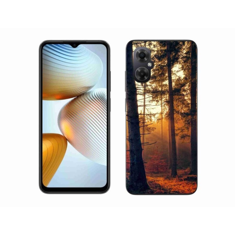 Gélový obal mmCase na mobil Xiaomi Poco M4 5G - les