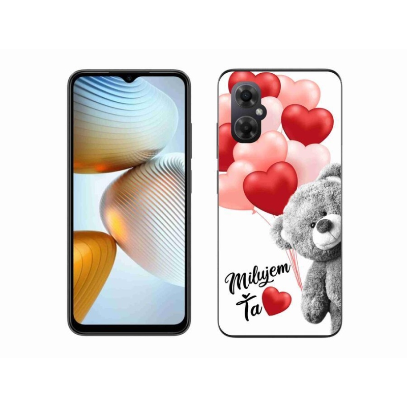 Gélový obal mmCase na mobil Xiaomi Poco M4 5G - milujem Ťa sk