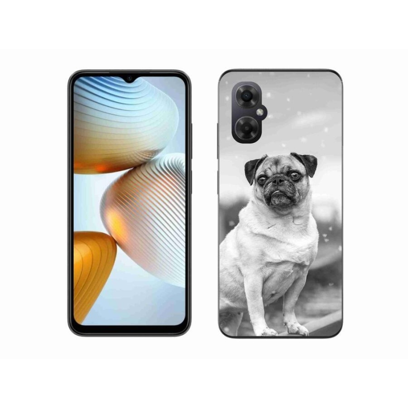 Gélový obal mmCase na mobil Xiaomi Poco M4 5G - mops