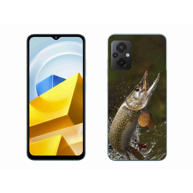 Gélový obal mmCase na mobil Xiaomi Poco M5 4G - šťuka