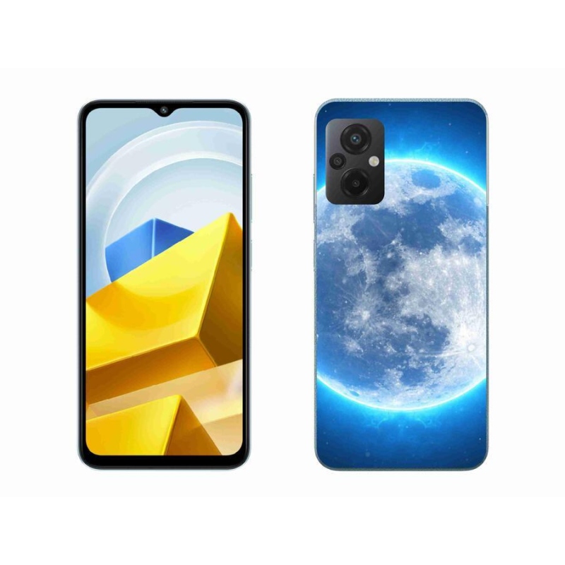 Gélový obal mmCase na mobil Xiaomi Poco M5 4G - zemegule