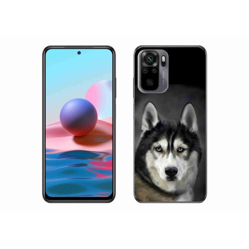 Gélový obal mmCase na mobil Xiaomi Poco M5s - husky