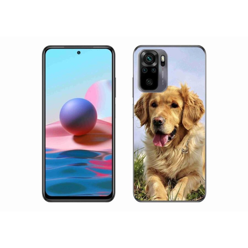 Gélový obal mmCase na mobil Xiaomi Poco M5s - zlatý retriever