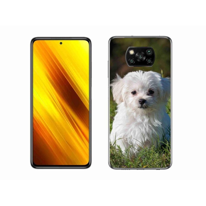 Gélový obal mmCase na mobil Xiaomi Poco X3 - bišon