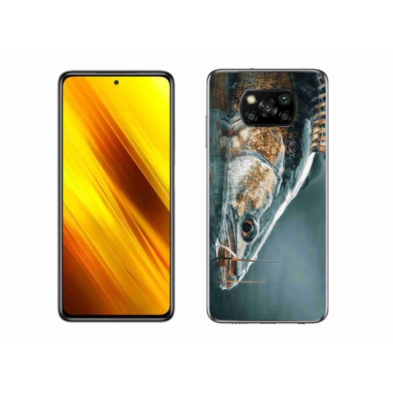 Gélový obal mmCase na mobil Xiaomi Poco X3 - zubáč