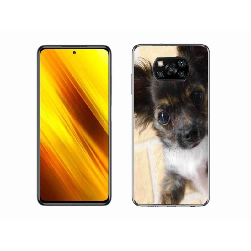 Gélový obal mmCase na mobil Xiaomi Poco X3 - čivava 2