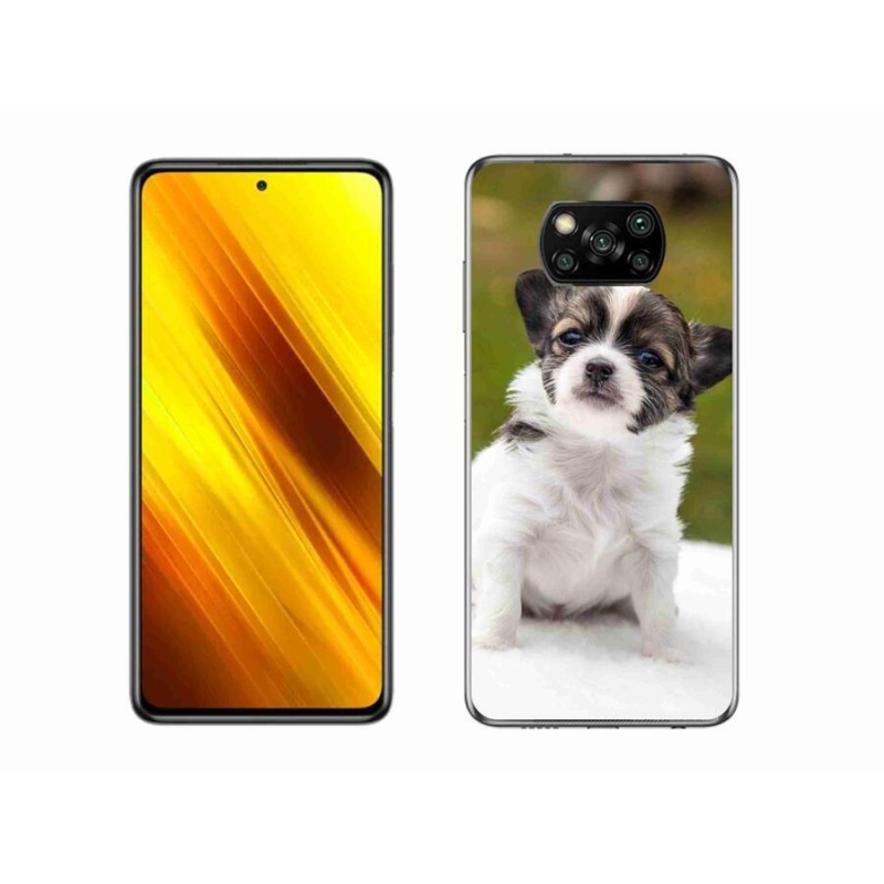 Gélový obal mmCase na mobil Xiaomi Poco X3 - čivava 4