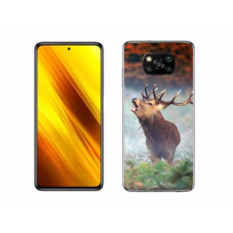 Gélový obal mmCase na mobil Xiaomi Poco X3 - jeleň 2