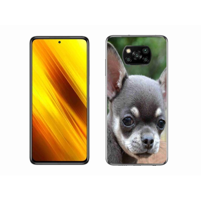Gélový obal mmCase na mobil Xiaomi Poco X3 Pro - čivava