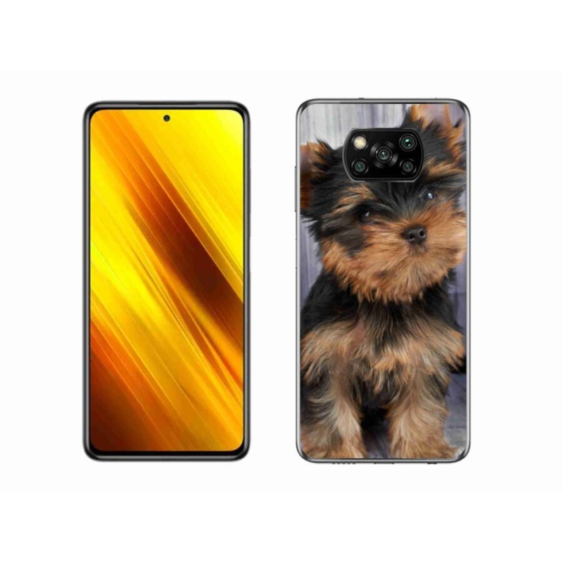 Gélový obal mmCase na mobil Xiaomi Poco X3 Pro - jorkšír 9