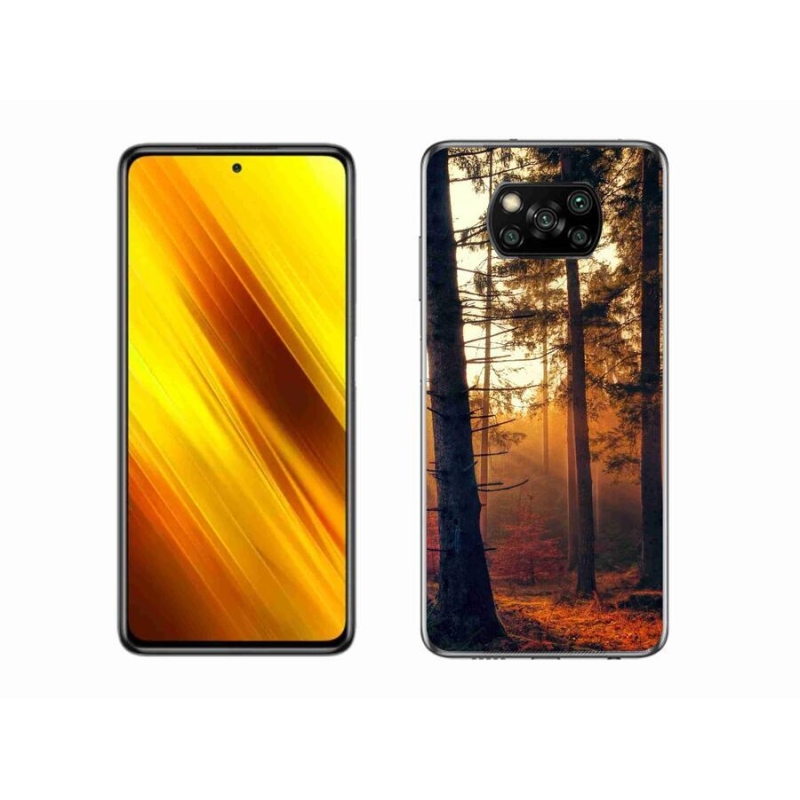 Gélový obal mmCase na mobil Xiaomi Poco X3 Pro - les