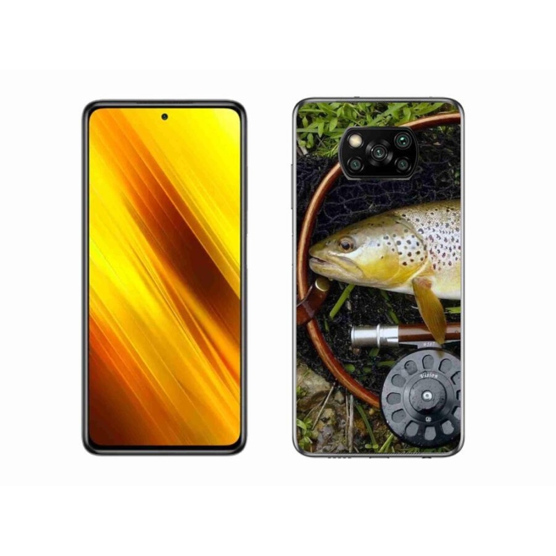 Gélový obal mmCase na mobil Xiaomi Poco X3 Pro - pstruh 2