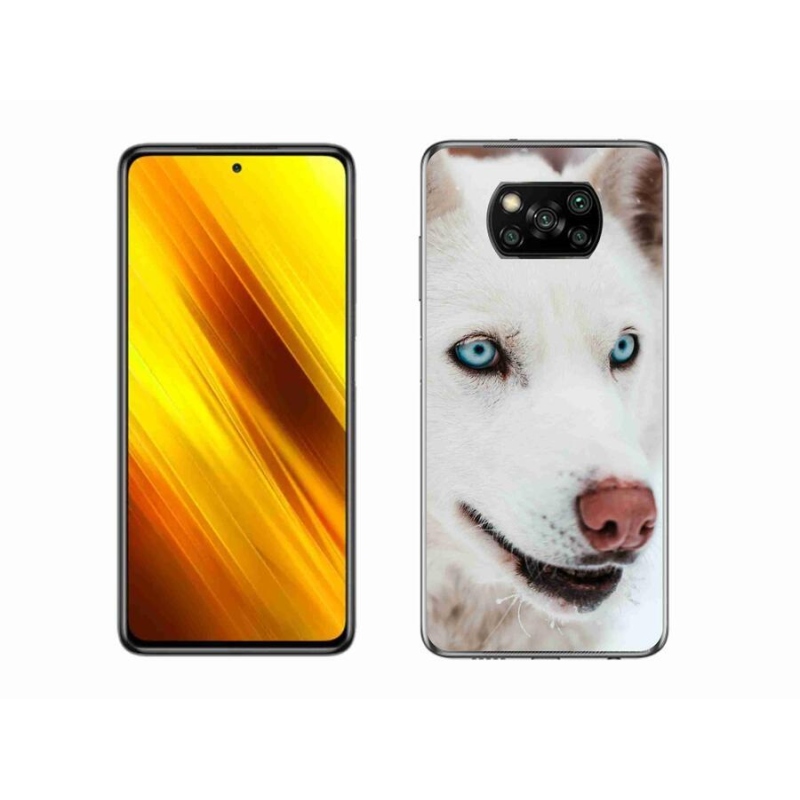 Gélový obal mmCase na mobil Xiaomi Poco X3 - psie pohľad