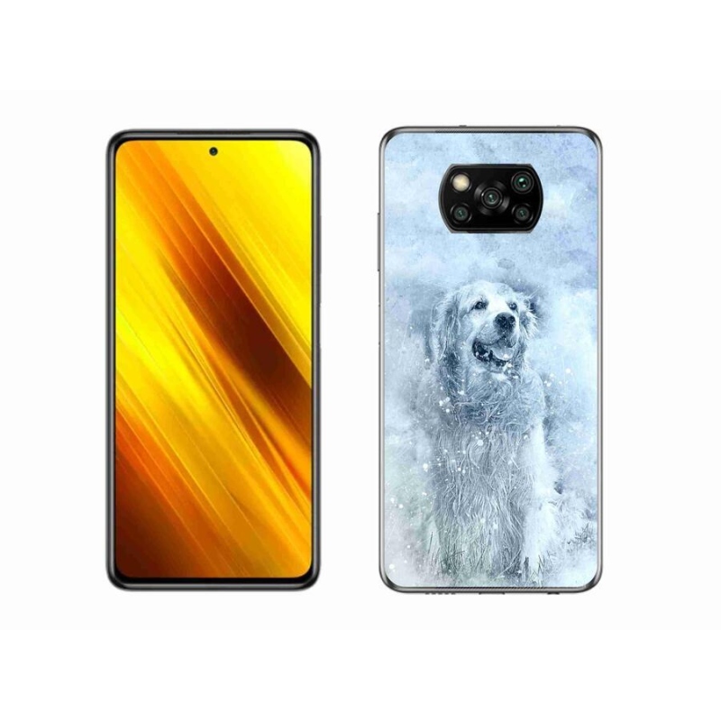 Gélový obal mmCase na mobil Xiaomi Poco X3 - retríver