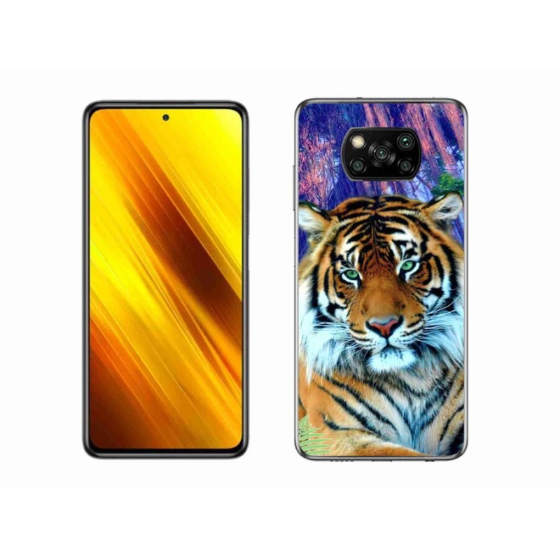 Gélový obal mmCase na mobil Xiaomi Poco X3 - tiger