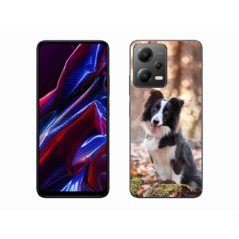 Gélový obal mmCase na mobil Xiaomi Poco X5 5G - border kólia 1