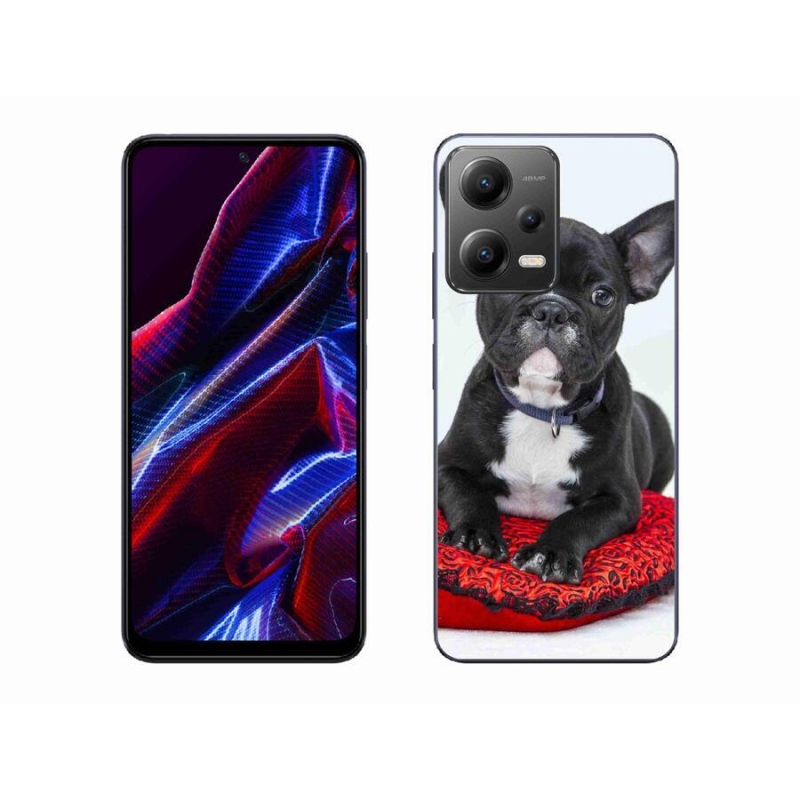 Gélový obal mmCase na mobil Xiaomi Poco X5 5G - buldog