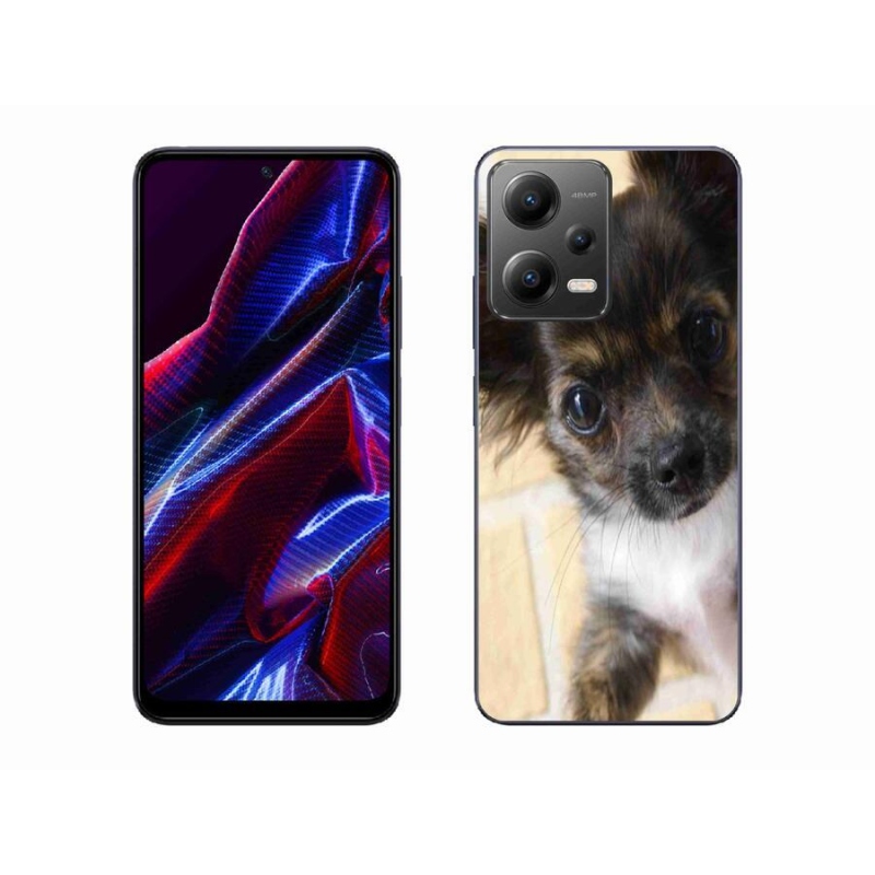 Gélový obal mmCase na mobil Xiaomi Poco X5 5G - čivava 2