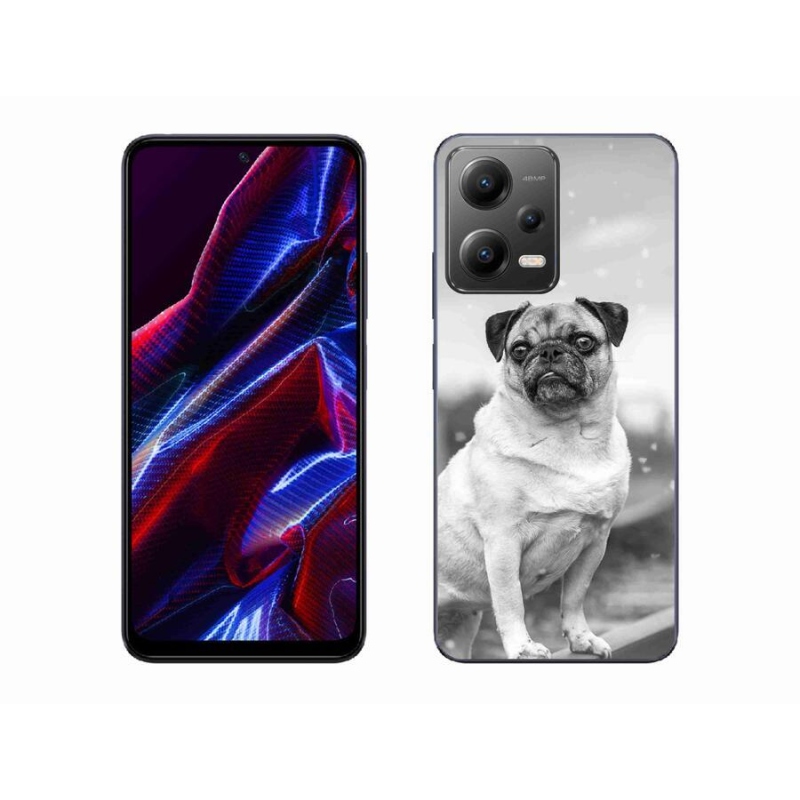 Gélový obal mmCase na mobil Xiaomi Poco X5 5G - mops