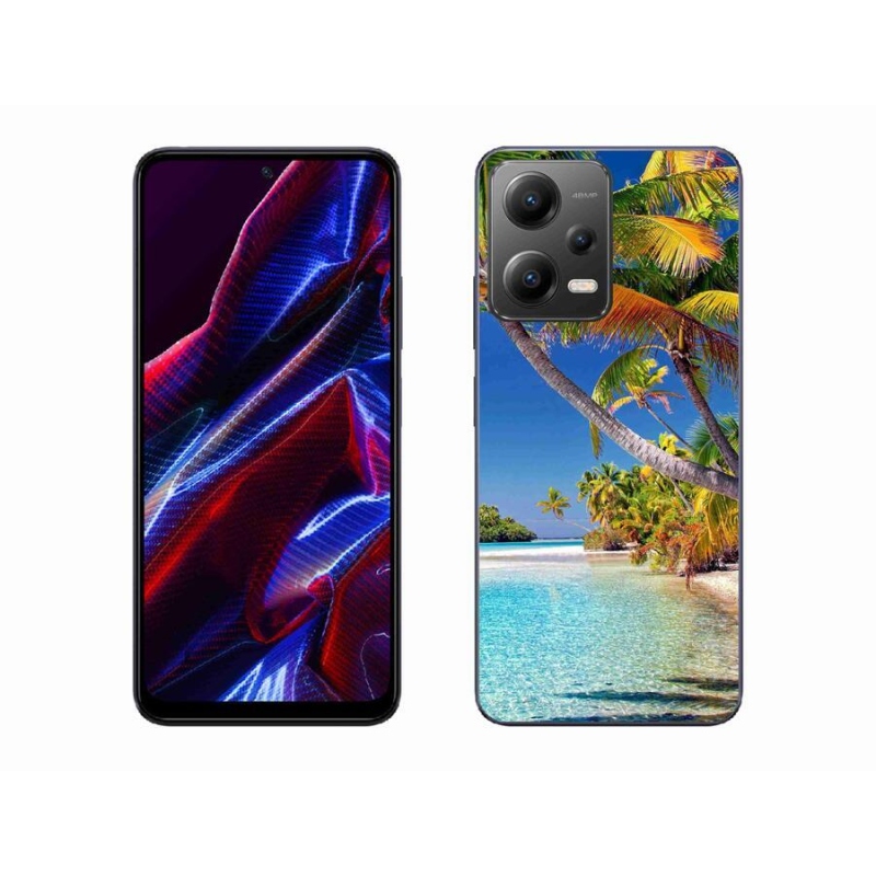 Gélový obal mmCase na mobil Xiaomi Poco X5 5G - morská pláž