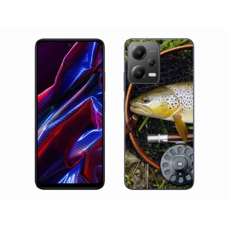 Gélový obal mmCase na mobil Xiaomi Poco X5 5G - pstruh 2