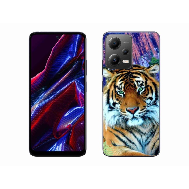 Gélový obal mmCase na mobil Xiaomi Poco X5 5G - tiger