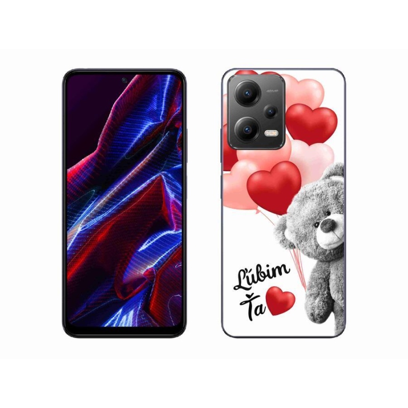 Gélový obal mmCase na mobil Xiaomi Poco X5 5G - ľúbim ťa sk